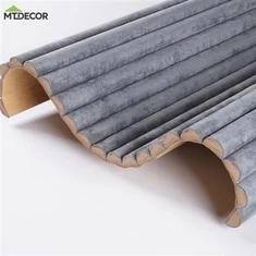 Europos dizaino lanksti Mdf sienų plokštė